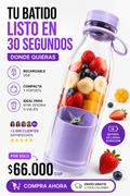LICUADORA PORTATIL PARA FRUTAS